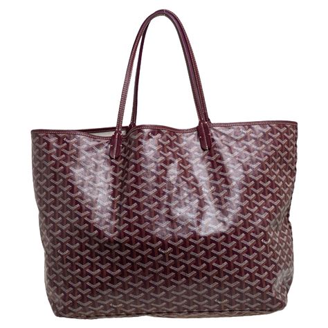 burgundy goyard bag|goyard saint louis bags.